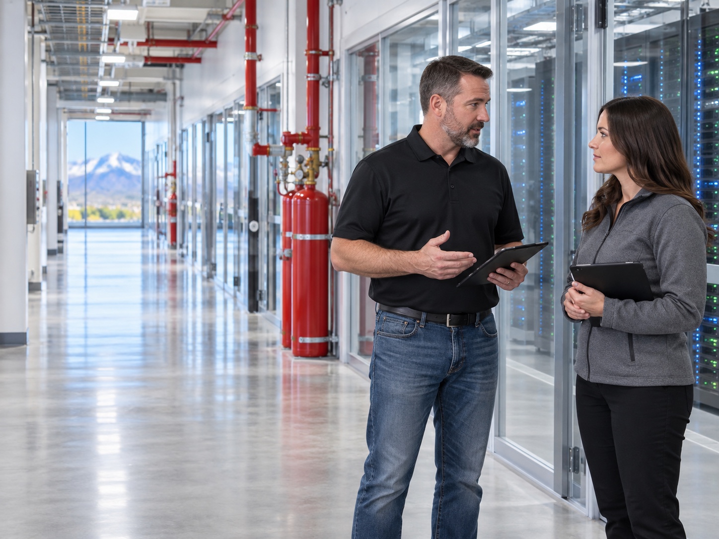 RRFPS technician supporting life safety systems for a Colorado data center.