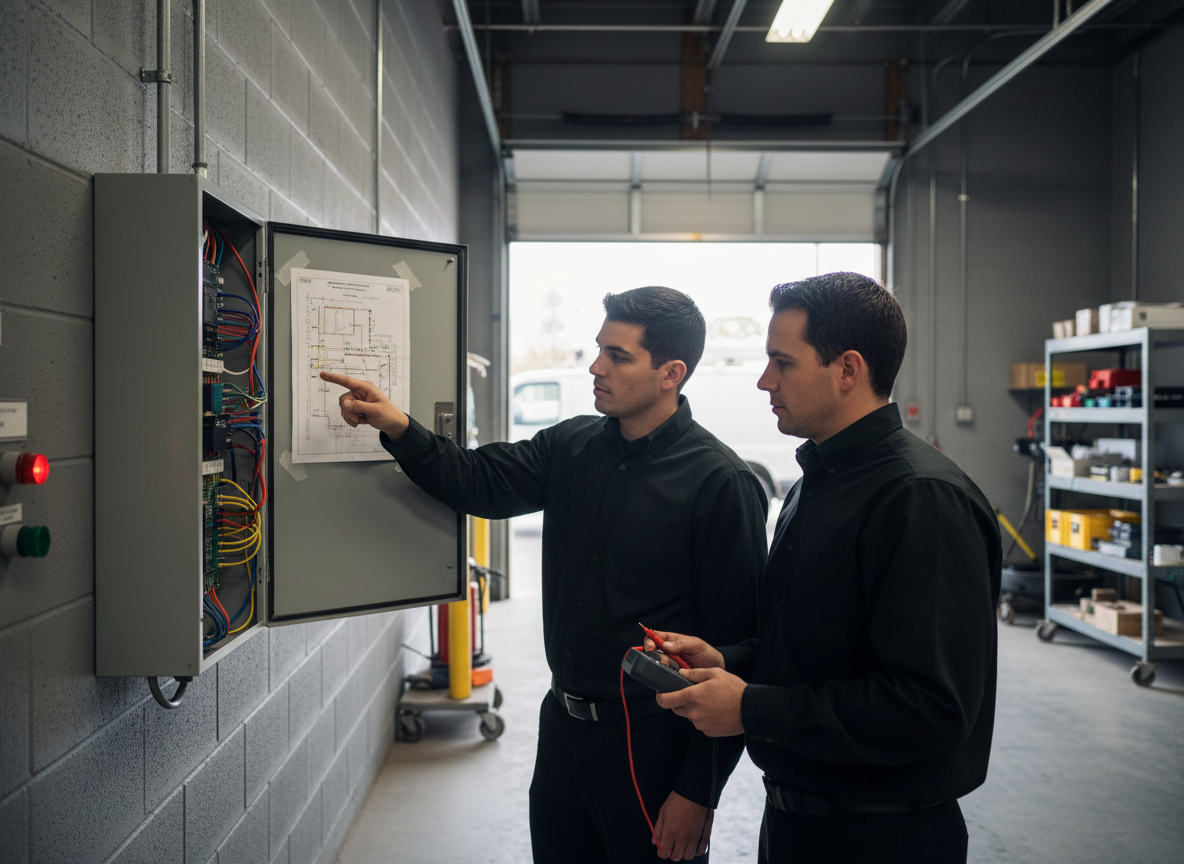 Red Rocks Fire Protection certified fire alarm technicians